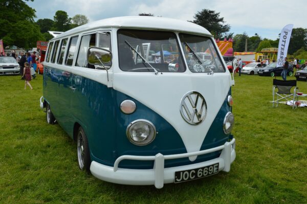 vw van on display