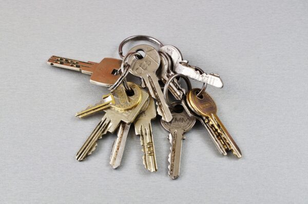 set of car keys