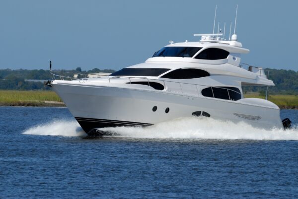 large motor boat